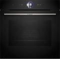 Bosch Serie 8 Einbau-Backofen 60cm Schwarz, Selbstreinigend, Air Fry & 4D Heißluft